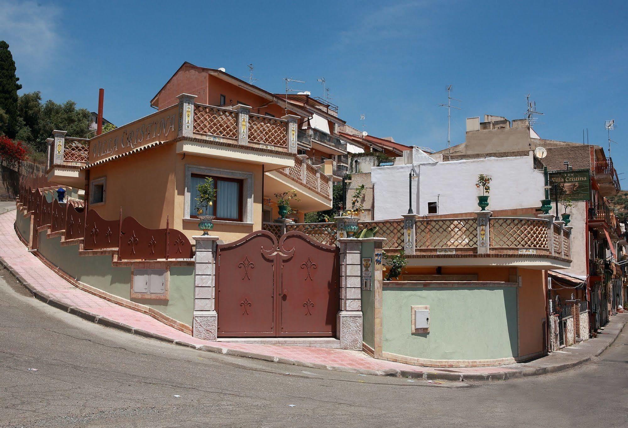 Villa Cristina Giardini-Naxos Exterior foto