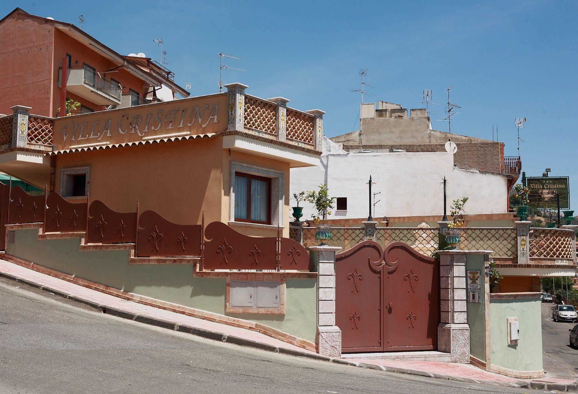 Villa Cristina Giardini-Naxos Exterior foto